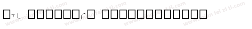 RTL MediaPro Medium字体转换